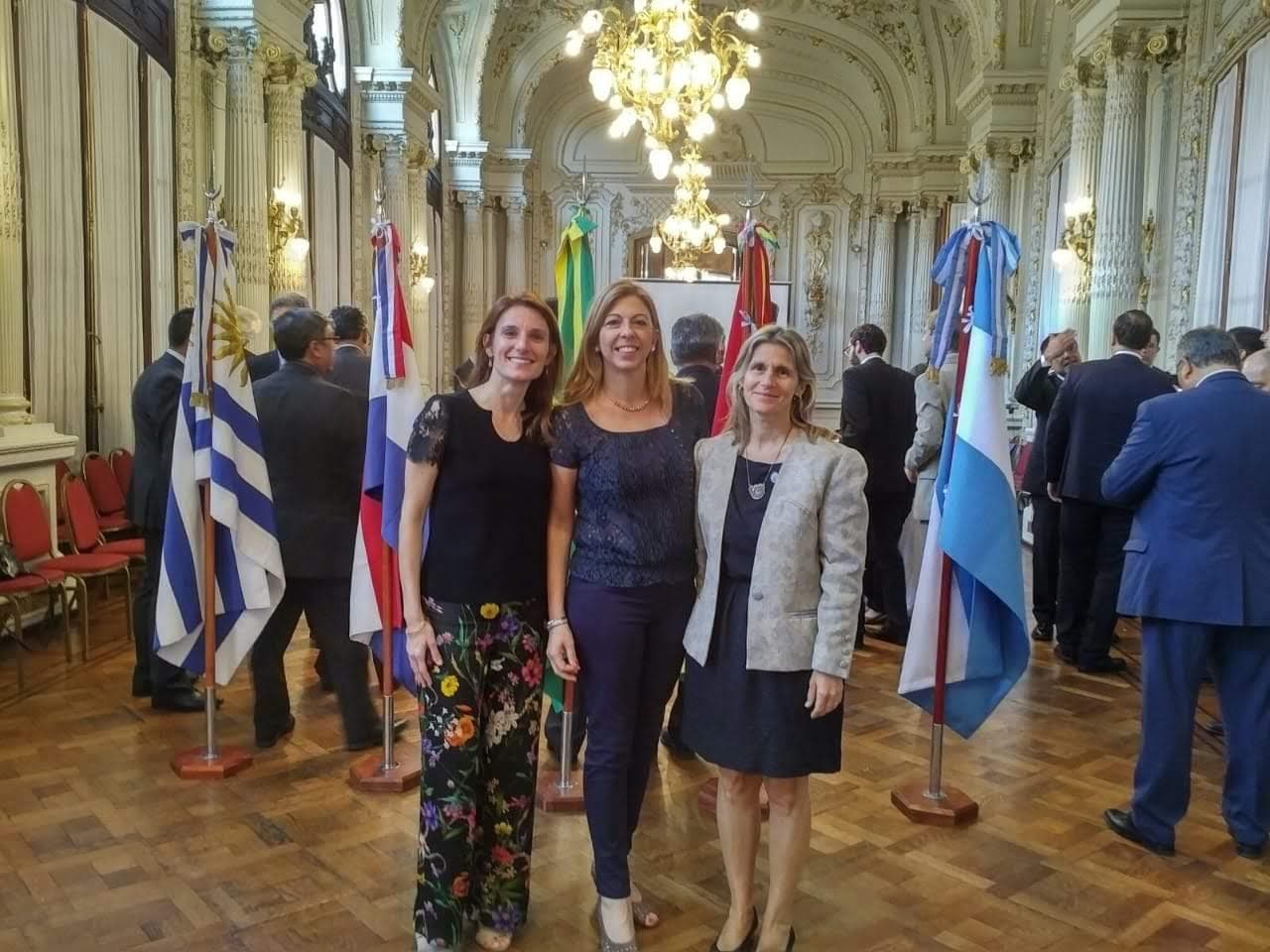 Dra. Mariana Salvador en la Reunión del Acuerdo de Hidrovía, Buenos Aires 2019